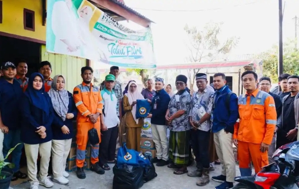 Respons Cepat PIM Bantu 11 KK Terdampak Kebakaran di Tambon Baroh